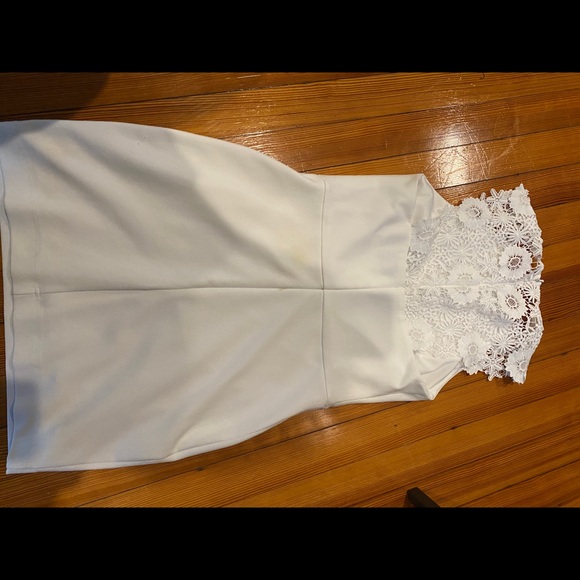 Lulus mini white body con dress - Picture 3 of 3